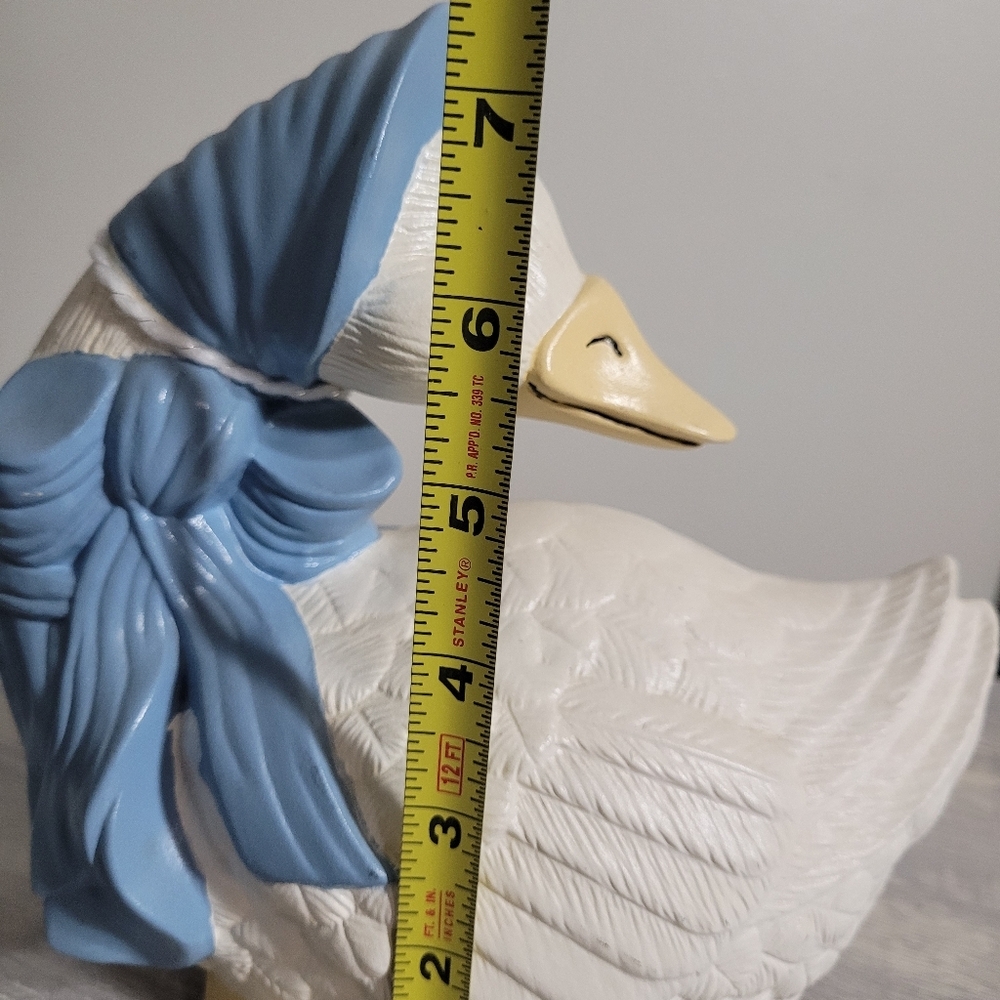 Vintage Mother Goose Ceramic Shelf Display Cottagecore Grandmacore - Picture 7 of 8